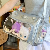 Maxbell pin Bag Purse Crossbody Bag for Cosplay Party Anime Figure Display Collector