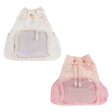Maxbell Girls Backpack Fashion Women Bag Rucksack for Birthday Gift Shopping Camping white
