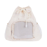 Maxbell Girls Backpack Fashion Women Bag Rucksack for Birthday Gift Shopping Camping white