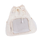 Maxbell Girls Backpack Fashion Women Bag Rucksack for Birthday Gift Shopping Camping white