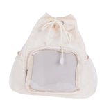 Maxbell Girls Backpack Fashion Women Bag Rucksack for Birthday Gift Shopping Camping white