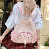 Maxbell Girls Backpack Fashion Women Bag Rucksack for Birthday Gift Shopping Camping pink