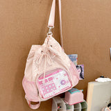 Maxbell Girls Backpack Fashion Women Bag Rucksack for Birthday Gift Shopping Camping pink