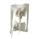 Maxbell Womens Swimsuit Ruffle Bathing Suit for Surfing Traveling Water Sports