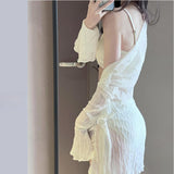 Maxbell Womens Swimsuit Ruffle Bathing Suit for Surfing Traveling Water Sports