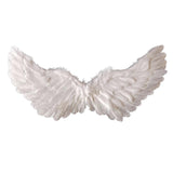 Maxbell Angel Wing Costume Decoration Dressing up for Festival Birthday White S