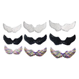 Maxbell Angel Wing Costume Decoration Dressing up for Festival Birthday White S