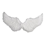 Maxbell Angel Wing Costume Decoration Dressing up for Festival Birthday White M