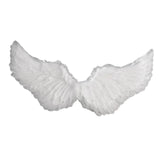 Maxbell Angel Wing Costume Decoration Dressing up for Festival Birthday White M