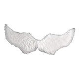 Maxbell Angel Wing Costume Decoration Dressing up for Festival Birthday White L