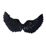 Maxbell Angel Wing Costume Decoration Dressing up for Festival Birthday black S