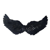 Maxbell Angel Wing Costume Decoration Dressing up for Festival Birthday black M