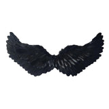 Maxbell Angel Wing Costume Decoration Dressing up for Festival Birthday black M