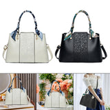 Maxbell Handbag for Women Fashion Carrier Crossbody Bag for Shopping Traveling Daily White