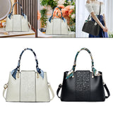 Maxbell Handbag for Women Fashion Carrier Crossbody Bag for Shopping Traveling Daily White