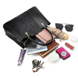 Maxbell Handbag for Women Fashion Carrier Crossbody Bag for Shopping Traveling Daily Black