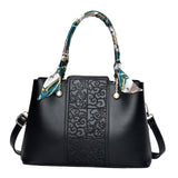Maxbell Handbag for Women Fashion Carrier Crossbody Bag for Shopping Traveling Daily Black