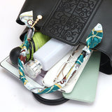 Maxbell Handbag for Women Fashion Carrier Crossbody Bag for Shopping Traveling Daily Black