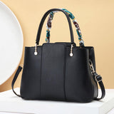 Maxbell Handbag for Women Fashion Carrier Crossbody Bag for Shopping Traveling Daily Black