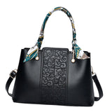 Maxbell Handbag for Women Fashion Carrier Crossbody Bag for Shopping Traveling Daily Black