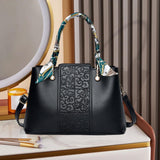 Maxbell Handbag for Women Fashion Carrier Crossbody Bag for Shopping Traveling Daily Black