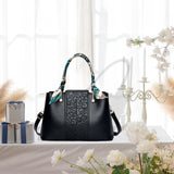 Maxbell Handbag for Women Fashion Carrier Crossbody Bag for Shopping Traveling Daily Black