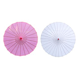 Maxbell 82cm Chinese Umbrella Versatile Wooden Handle for Festival Parasol