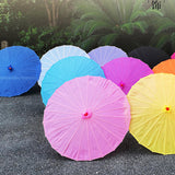 Maxbell 82cm Chinese Umbrella Versatile Wooden Handle for Festival Parasol