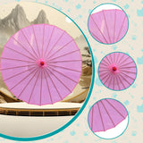 Maxbell 82cm Chinese Umbrella Versatile Wooden Handle for Festival Parasol
