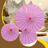 Maxbell 82cm Chinese Umbrella Versatile Wooden Handle for Festival Parasol