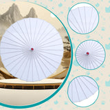 Maxbell 82cm Chinese Umbrella Versatile Wooden Handle for Festival Parasol