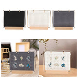 Maxbell Pin Organizer 6 Pages Travel Trading Pin Carrying Organization Storage Stand Black