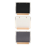 Maxbell Pin Organizer 6 Pages Travel Trading Pin Carrying Organization Storage Stand Black