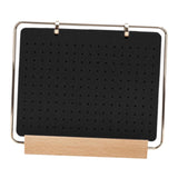 Maxbell Pin Organizer 6 Pages Travel Trading Pin Carrying Organization Storage Stand Black