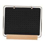 Maxbell Pin Organizer 6 Pages Travel Trading Pin Carrying Organization Storage Stand Black