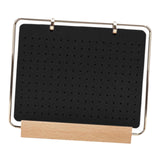 Maxbell Pin Organizer 6 Pages Travel Trading Pin Carrying Organization Storage Stand Black