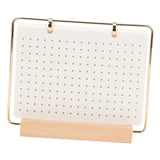 Maxbell Pin Organizer 6 Pages Travel Trading Pin Carrying Organization Storage Stand White