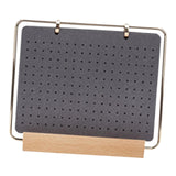 Maxbell Pin Organizer 6 Pages Travel Trading Pin Carrying Organization Storage Stand Gray