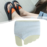 Maxbell Women Open Toe Half Socks Soft Forefoot Liner Socks for Sandal Clogs Outdoor White