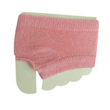 Maxbell Women Open Toe Half Socks Soft Forefoot Liner Socks for Sandal Clogs Outdoor Pink