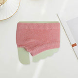 Maxbell Women Open Toe Half Socks Soft Forefoot Liner Socks for Sandal Clogs Outdoor Pink