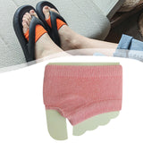 Maxbell Women Open Toe Half Socks Soft Forefoot Liner Socks for Sandal Clogs Outdoor Pink