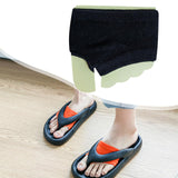 Maxbell Women Open Toe Half Socks Soft Forefoot Liner Socks for Sandal Clogs Outdoor Black