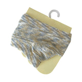 Maxbell Women Open Toe Half Socks Soft Forefoot Liner Socks for Sandal Clogs Outdoor Grey