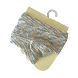 Maxbell Women Open Toe Half Socks Soft Forefoot Liner Socks for Sandal Clogs Outdoor Grey