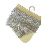 Maxbell Women Open Toe Half Socks Soft Forefoot Liner Socks for Sandal Clogs Outdoor Grey