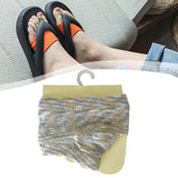 Maxbell Women Open Toe Half Socks Soft Forefoot Liner Socks for Sandal Clogs Outdoor Grey