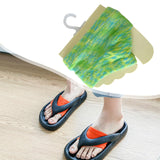 Maxbell Women Open Toe Half Socks Soft Forefoot Liner Socks for Sandal Clogs Outdoor Green