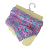 Maxbell Women Open Toe Half Socks Soft Forefoot Liner Socks for Sandal Clogs Outdoor Purple