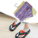 Maxbell Women Open Toe Half Socks Soft Forefoot Liner Socks for Sandal Clogs Outdoor Purple